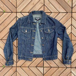 Vintage Y2K Ralph Lauren Polo Jeans Co Dark Wash Denim Jacket Sz XS